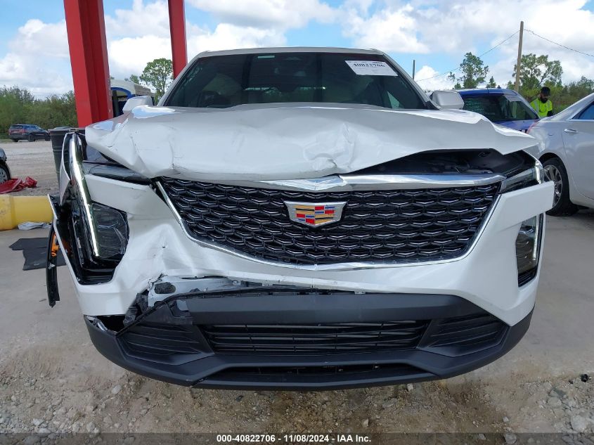 2024 Cadillac Xt4 Fwd Luxury VIN: 1GYAZAR48RF219203 Lot: 40822706