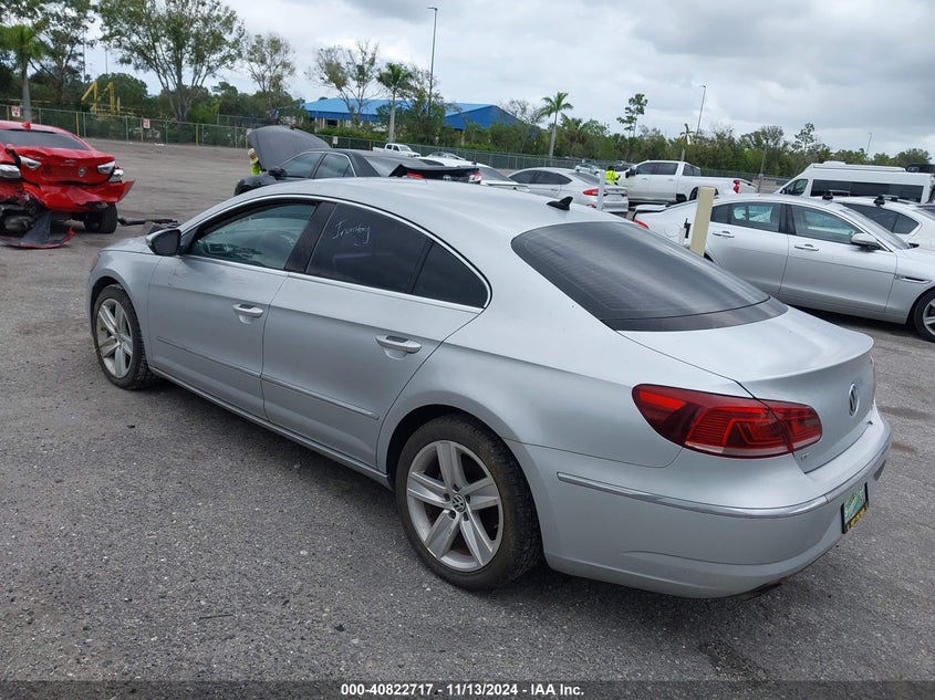 2013 VOLKSWAGEN CC 2.0T SPORT - WVWBP7AN5DE502728