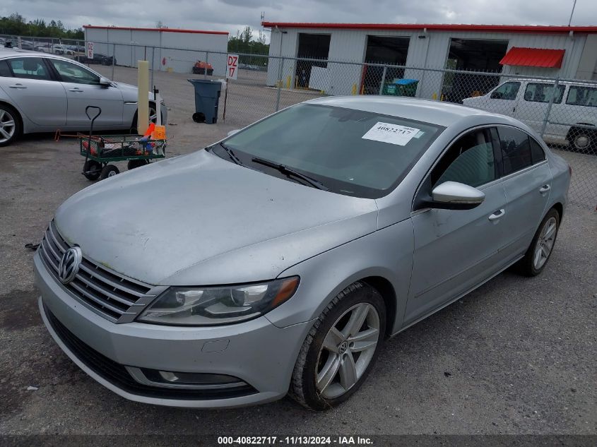 2013 Volkswagen Cc 2.0T Sport VIN: WVWBP7AN5DE502728 Lot: 40822717