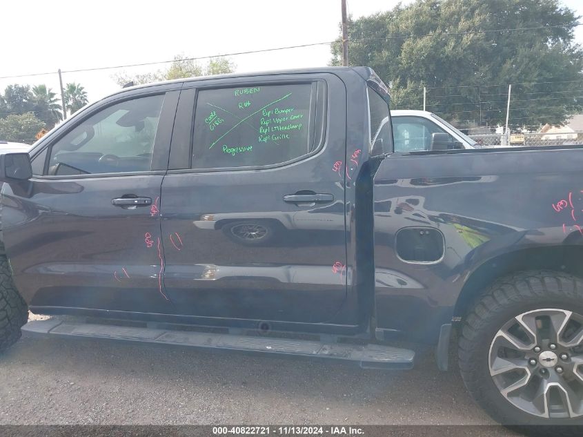 2022 Chevrolet Silverado 1500 4Wd Short Bed Rst VIN: 2GCUDEED9N1509952 Lot: 40822721