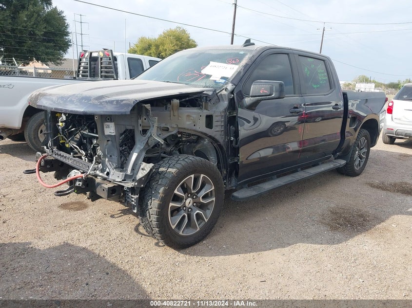 2022 CHEVROLET SILVERADO 1500 VIN: 2GCUDEED9N1509952