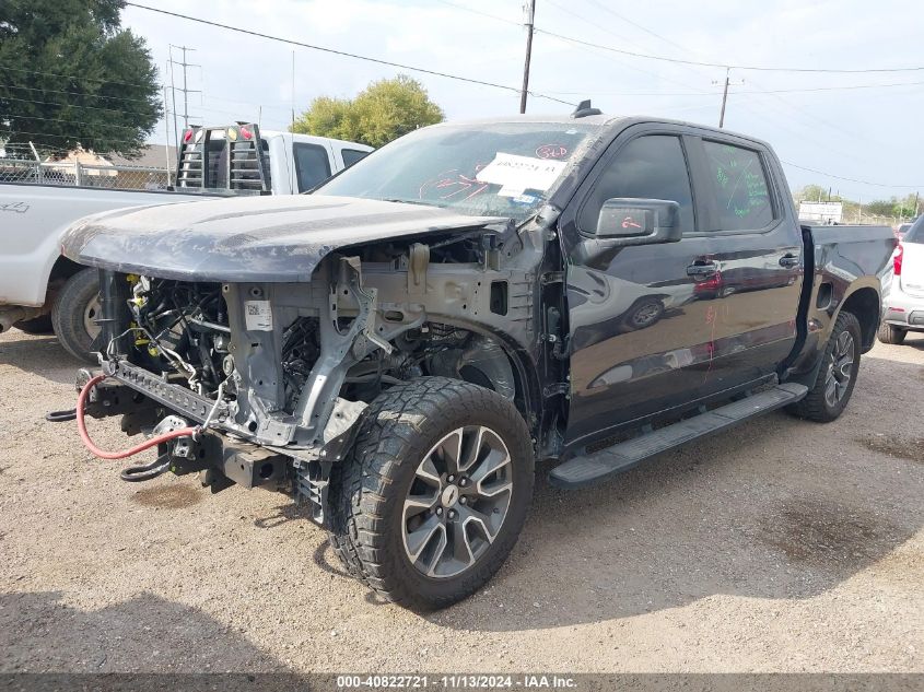 2022 Chevrolet Silverado 1500 4Wd Short Bed Rst VIN: 2GCUDEED9N1509952 Lot: 40822721