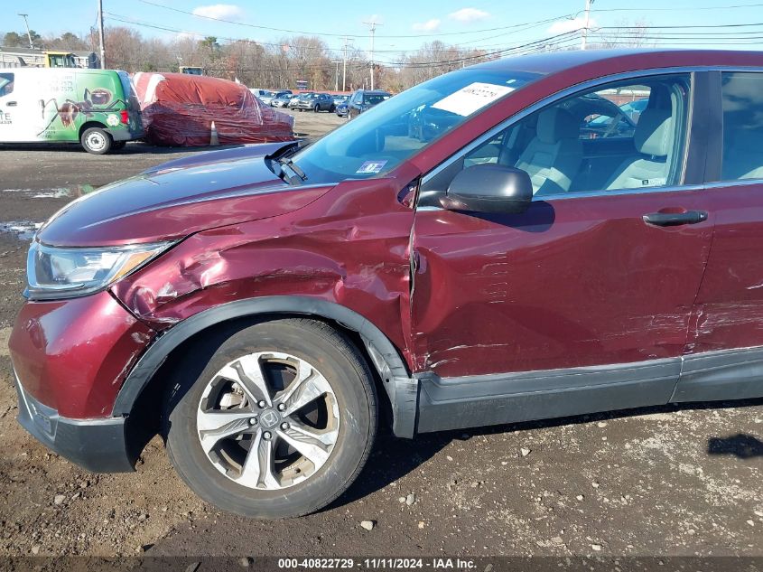 2019 HONDA CR-V LX - 2HKRW6H31KH222625