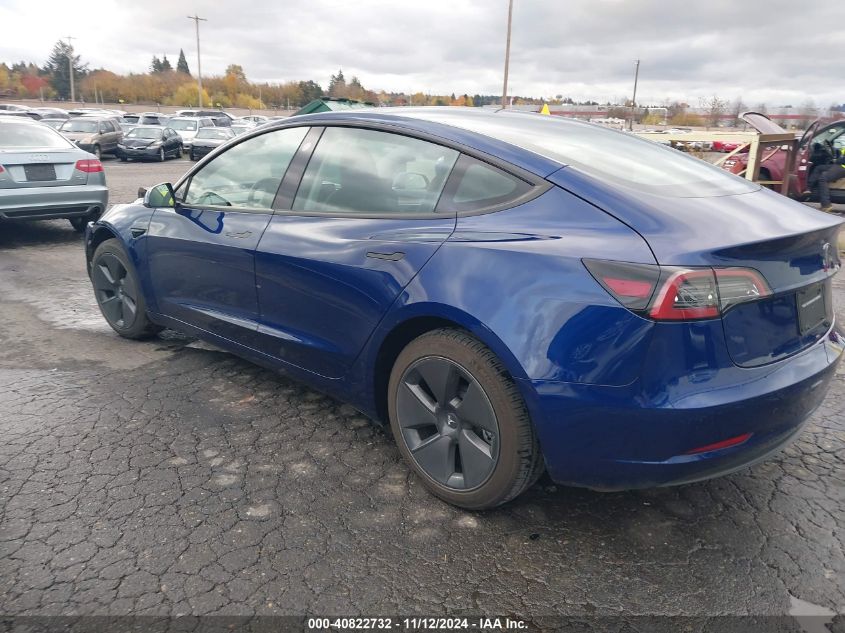 VIN 5YJ3E1EA6PF590450 2023 Tesla Model 3, Rear-Whee... no.3