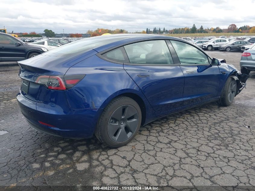 VIN 5YJ3E1EA6PF590450 2023 Tesla Model 3, Rear-Whee... no.4