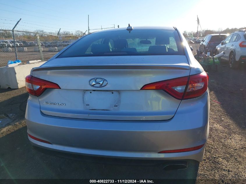 2017 Hyundai Sonata Se VIN: 5NPE24AF0HH586160 Lot: 40822733