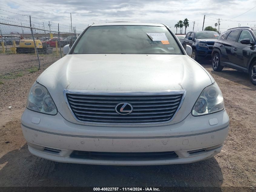 2004 Lexus Ls 430 VIN: JTHBN36F040161413 Lot: 40822757