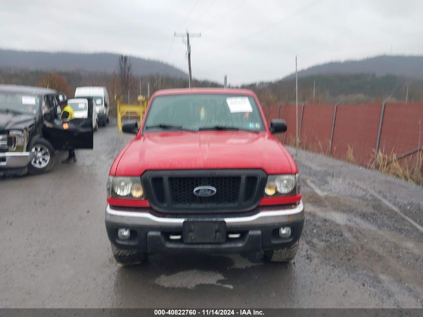 2005 Ford Ranger Edge/Fx4 Level Ii/Fx4 Off-Road/Xlt VIN: 1FTZR45EX5PA23616 Lot: 40822760