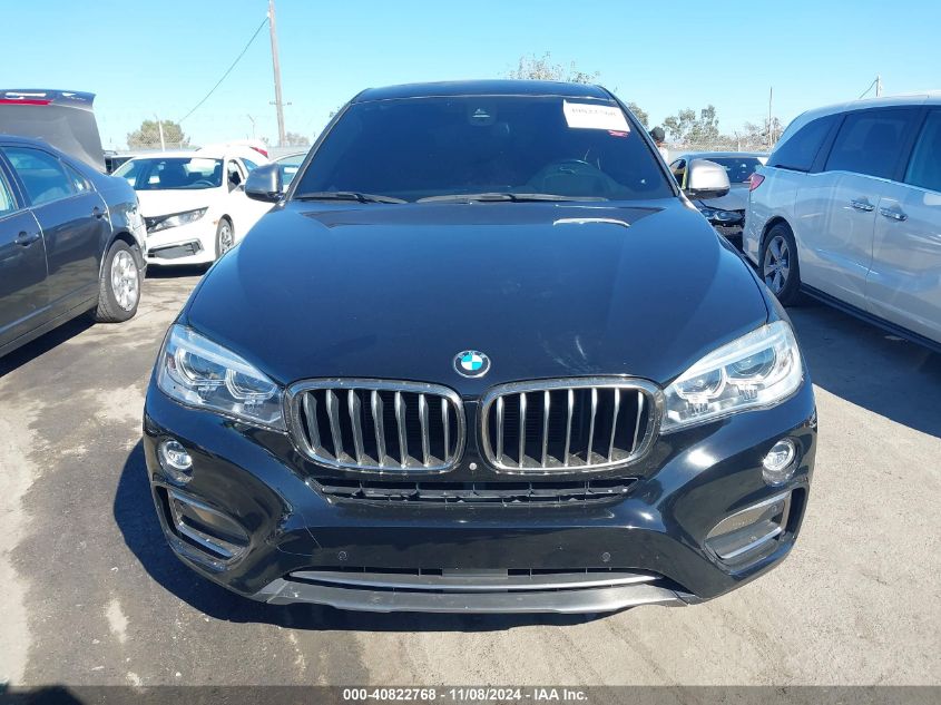 2018 BMW X6 Sdrive35I VIN: 5UXKU0C54J0G81187 Lot: 40822768