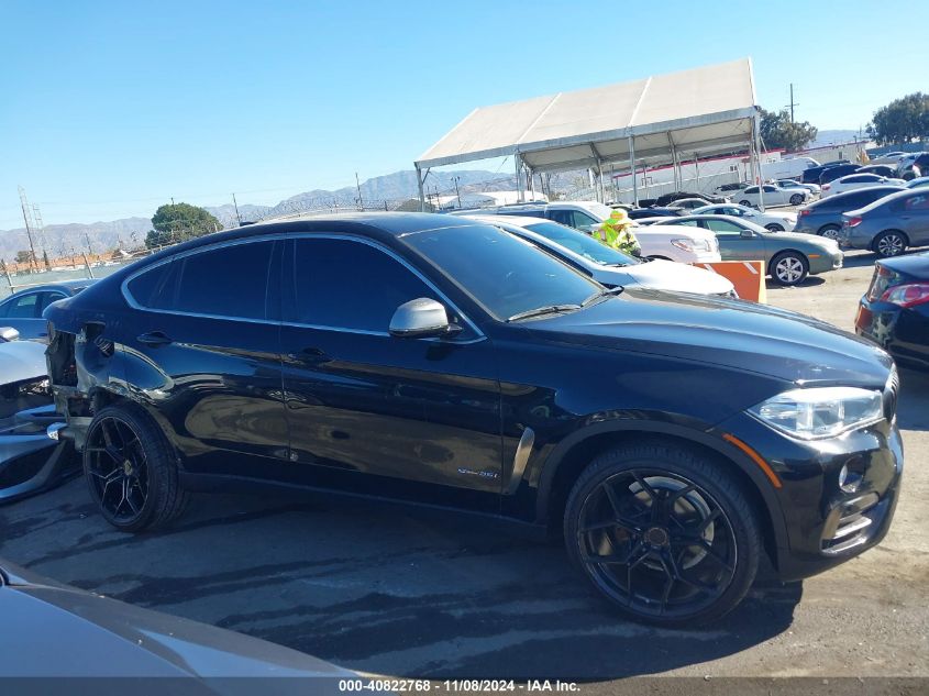 2018 BMW X6 SDRIVE35I VIN: 5UXKU0C54J0G81187
