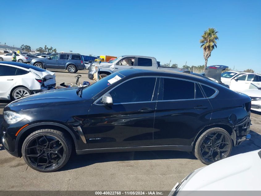 2018 BMW X6 SDRIVE35I VIN: 5UXKU0C54J0G81187