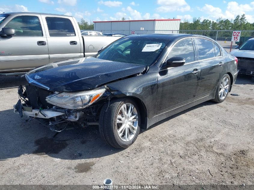 2013 Hyundai Genesis 3.8 VIN: KMHGC4DD0DU252898 Lot: 40822770