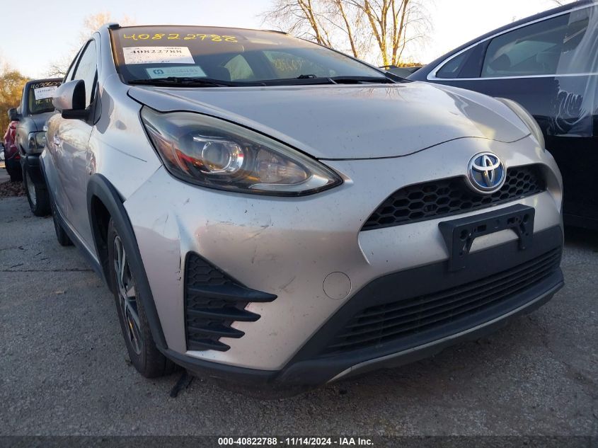 2018 Toyota Prius C One VIN: JTDKDTB38J1614926 Lot: 40822788