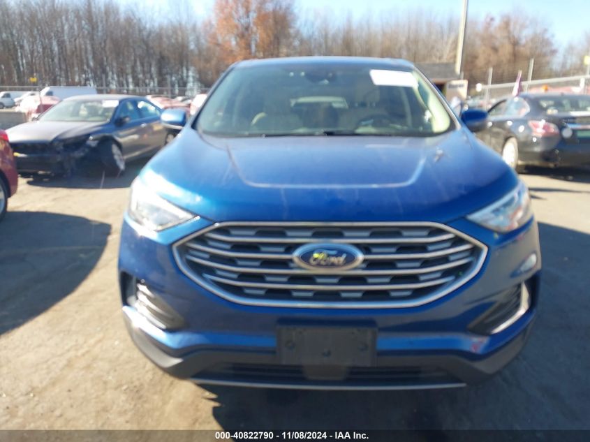 2022 Ford Edge Sel VIN: 2FMPK4J98NBA80839 Lot: 40822790