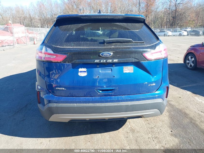 2022 Ford Edge Sel VIN: 2FMPK4J98NBA80839 Lot: 40822790