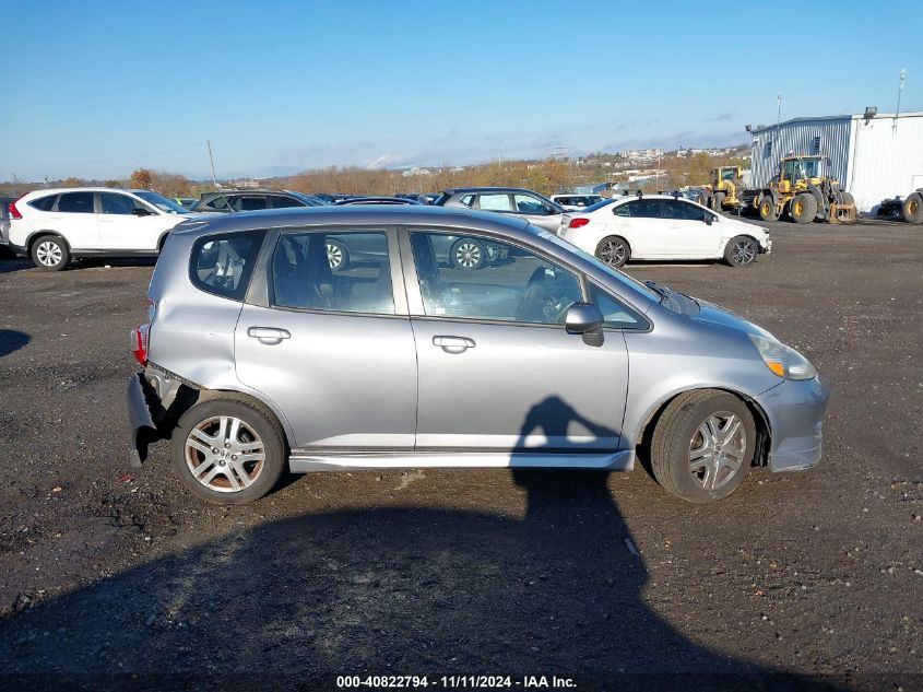 2007 Honda Fit Sport VIN: JHMGD38627S049890 Lot: 40822794