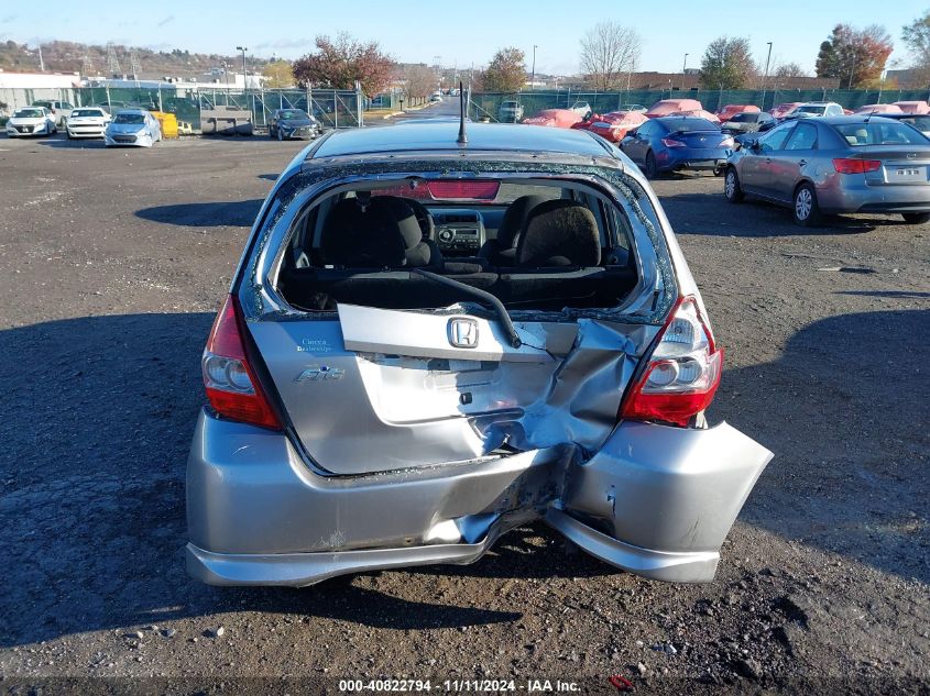 2007 Honda Fit Sport VIN: JHMGD38627S049890 Lot: 40822794