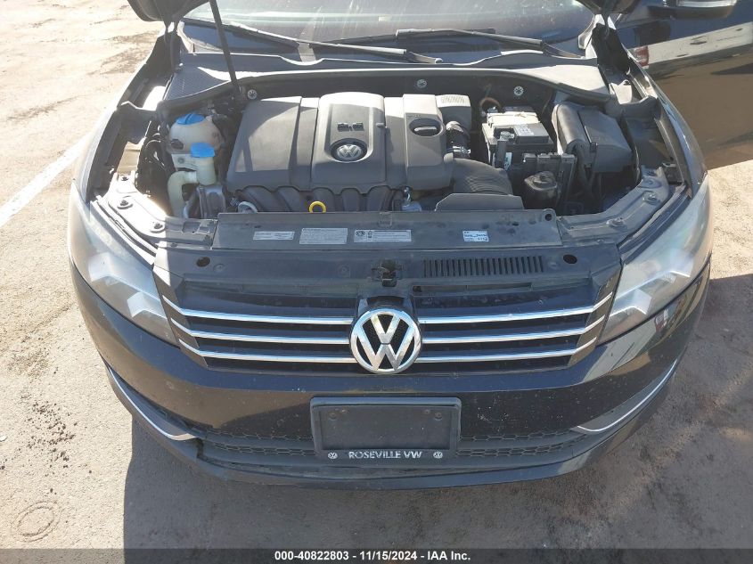 2013 Volkswagen Passat 2.5L Wolfsburg Edition VIN: 1VWAP7A31DC141209 Lot: 40822803