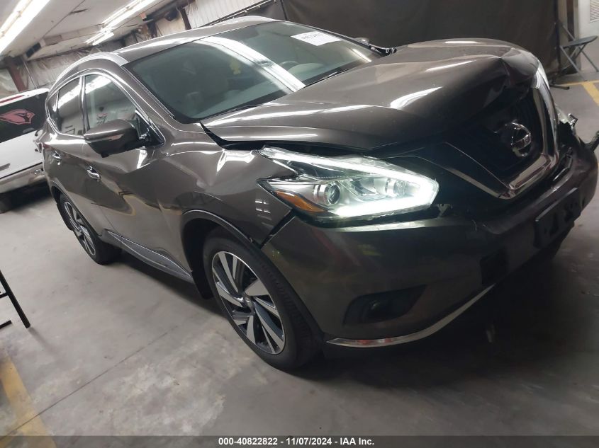 VIN 5N1AZ2MH0FN206075 2015 Nissan Murano, Platinum no.1