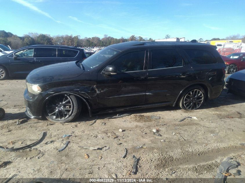 2016 Dodge Durango R/T VIN: 1C4SDHCT3GC474079 Lot: 40822829