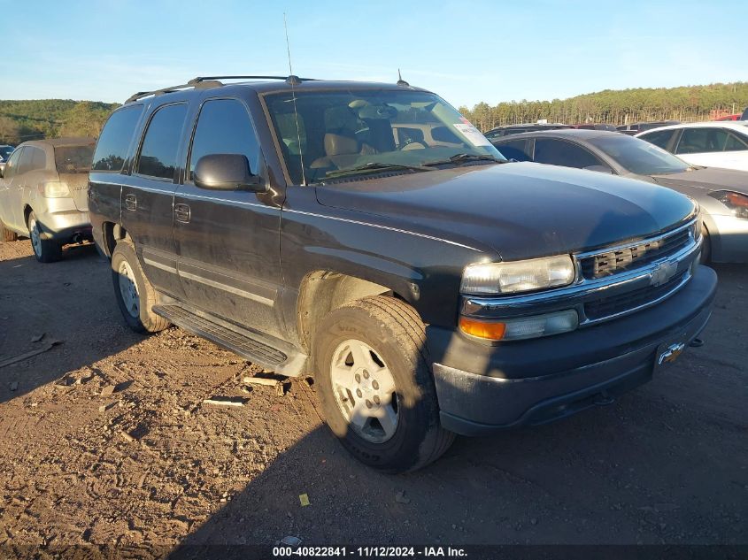 2005 Chevrolet Tahoe Lt VIN: 1GNEK13TX5R156679 Lot: 40822841