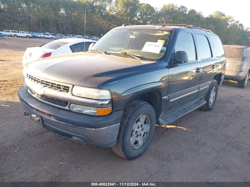 2005 Chevrolet Tahoe Lt VIN: 1GNEK13TX5R156679 Lot: 40822841