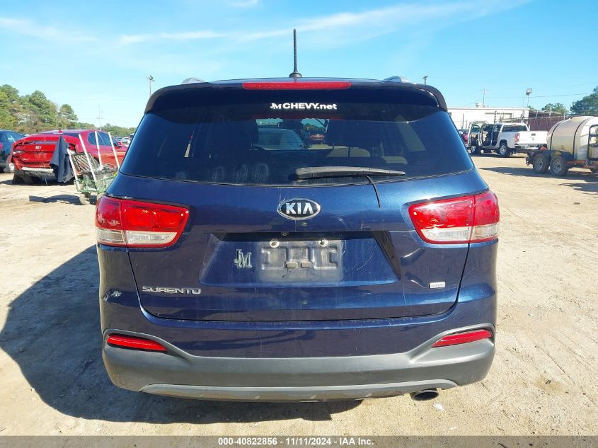 2017 Kia Sorento 2.4L Lx VIN: 5XYPG4A36HG337157 Lot: 40822856