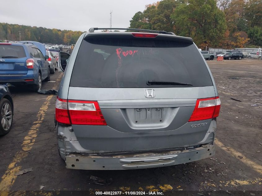 2005 Honda Odyssey Ex VIN: 5FNRL38435B135229 Lot: 40822877