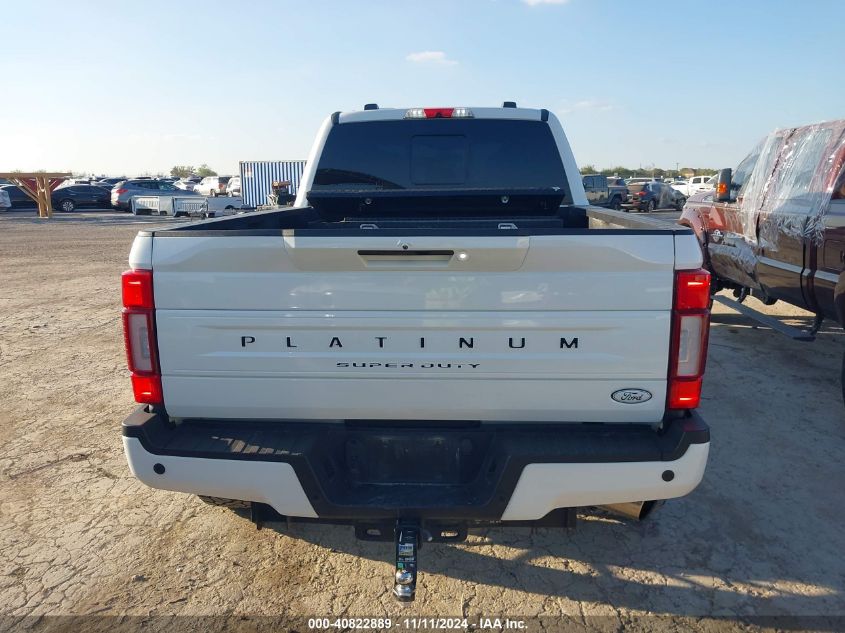 2020 Ford F-250 Platinum VIN: 1FT7W2BT7LED29687 Lot: 40822889