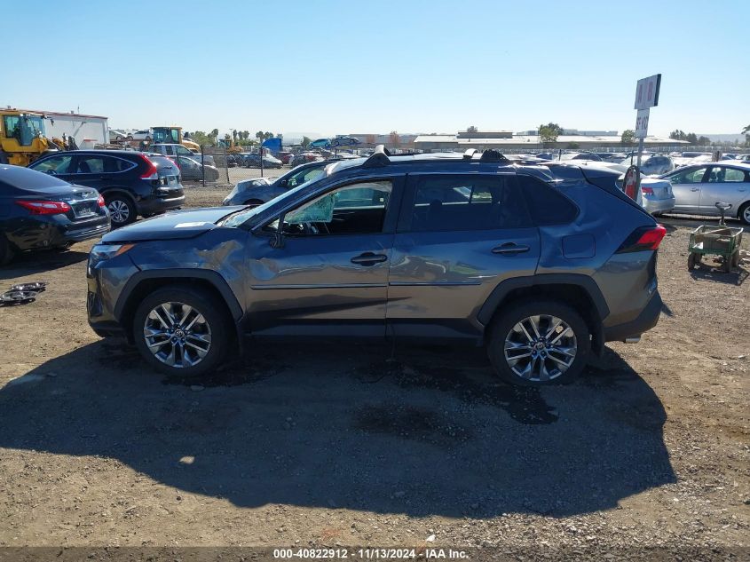 2022 TOYOTA RAV4 XLE PREMIUM VIN: 2T3C1RFV9NC207525
