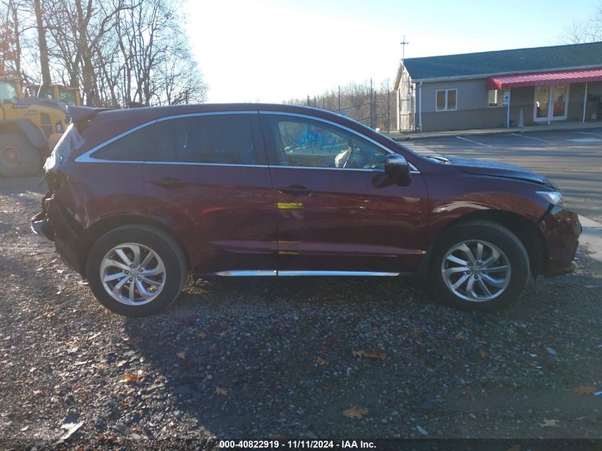 2017 Acura Rdx VIN: 5J8TB4H35HL032404 Lot: 40822919