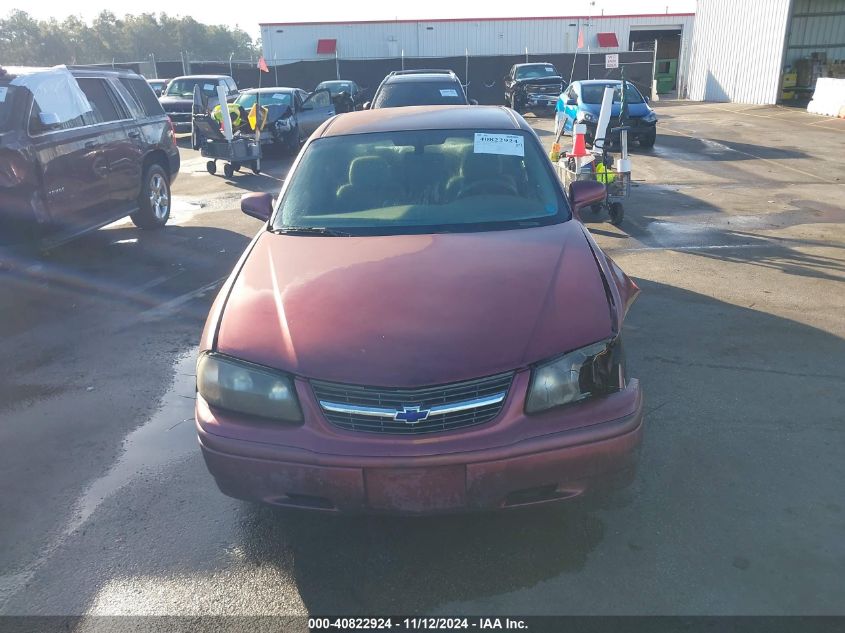 2004 Chevrolet Impala VIN: 2G1WF52E549174178 Lot: 40822924