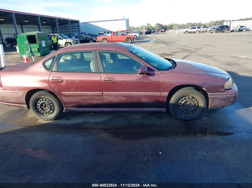 2004 Chevrolet Impala VIN: 2G1WF52E549174178 Lot: 40822924