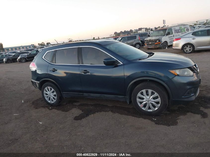 2016 Nissan Rogue S VIN: 5N1AT2MTXGC859175 Lot: 40822929