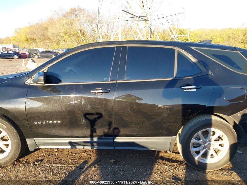 2019 Chevrolet Equinox Ls VIN: 2GNAXHEV2K6191862 Lot: 40822930