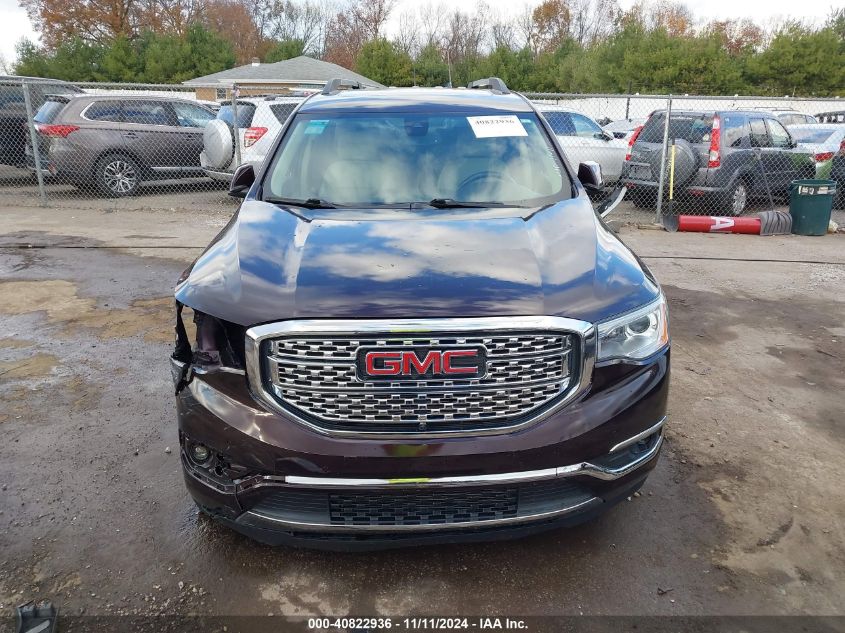 2018 GMC Acadia Denali VIN: 1GKKNXLS7JZ206644 Lot: 40822936