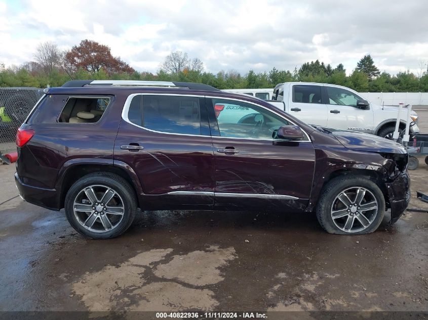 2018 GMC Acadia Denali VIN: 1GKKNXLS7JZ206644 Lot: 40822936