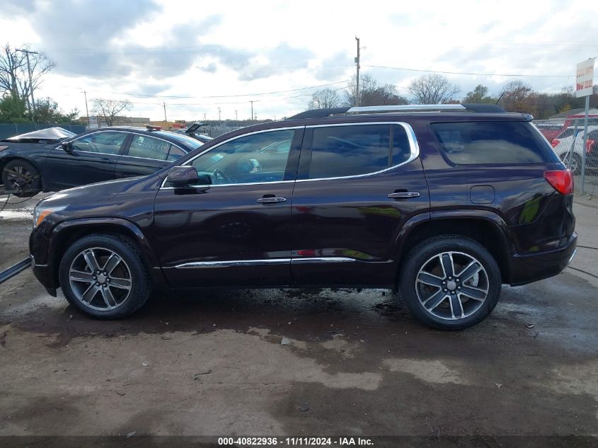 2018 GMC Acadia Denali VIN: 1GKKNXLS7JZ206644 Lot: 40822936