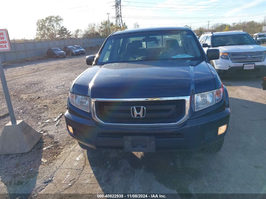 2010 Honda Ridgeline Rt VIN: 5FPYK1F24AB009225 Lot: 40822938