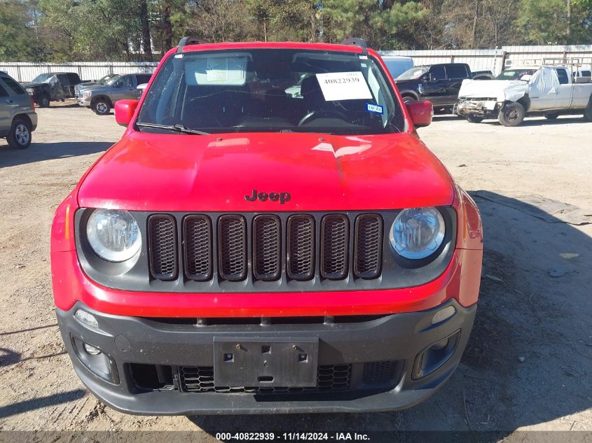 2018 Jeep Renegade Altitude Fwd VIN: ZACCJABB0JPG90195 Lot: 40822939