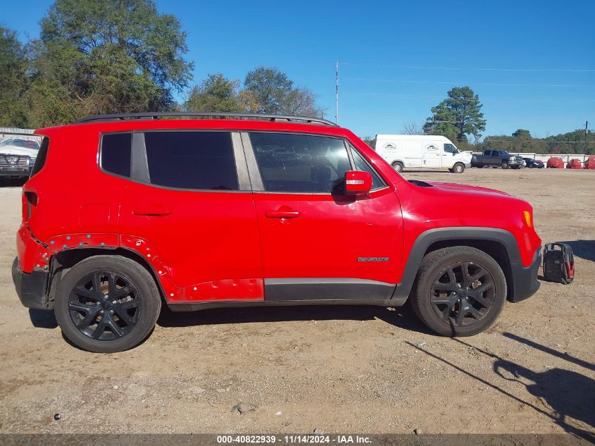 2018 Jeep Renegade Altitude Fwd VIN: ZACCJABB0JPG90195 Lot: 40822939