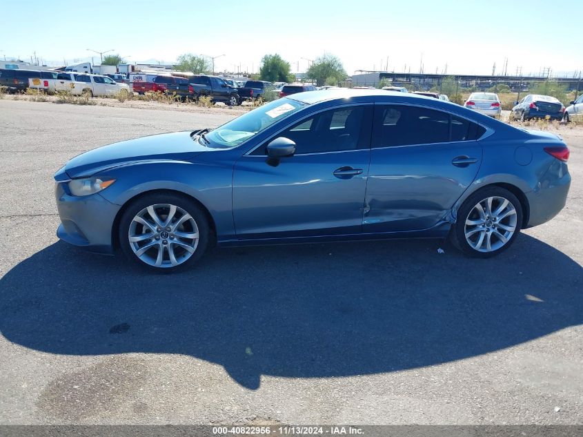 2014 Mazda Mazda6 I Touring VIN: JM1GJ1V63E1139703 Lot: 40822956