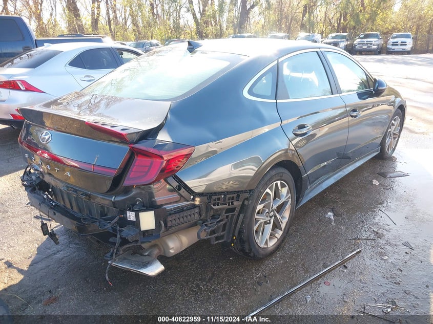 2021 HYUNDAI SONATA auction photo 4