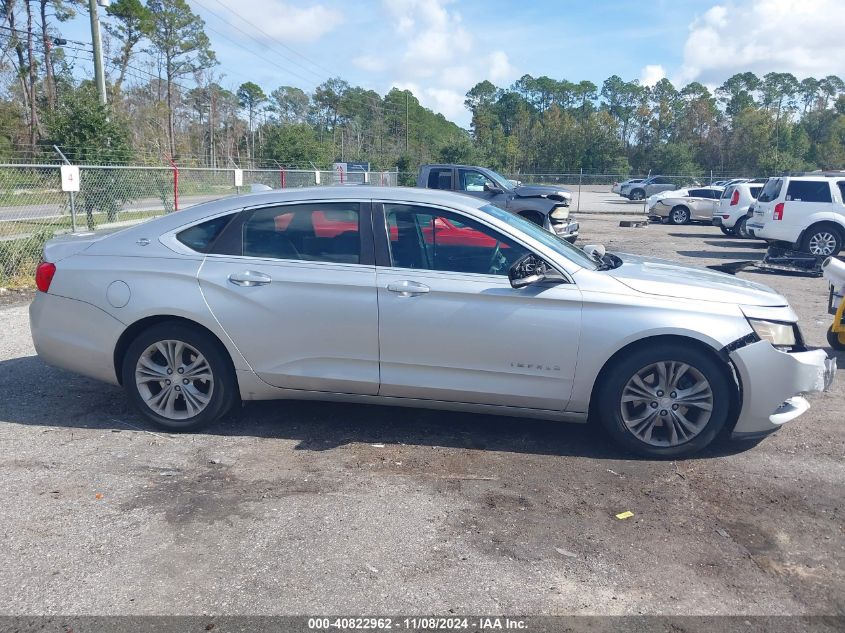 2014 Chevrolet Impala 2Lt VIN: 2G1125S30E9302221 Lot: 40822962