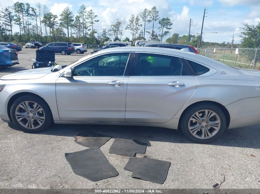 2014 Chevrolet Impala 2Lt VIN: 2G1125S30E9302221 Lot: 40822962