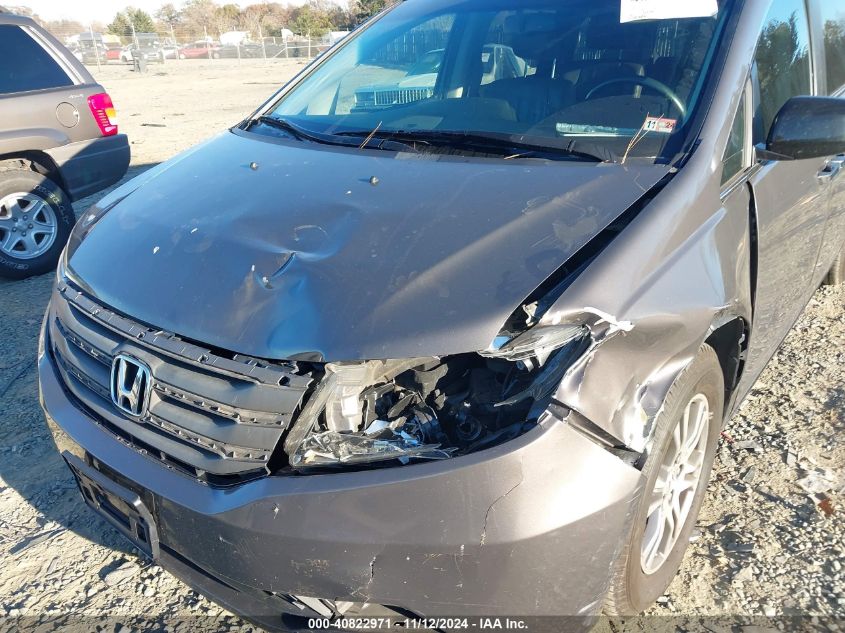 2011 Honda Odyssey Ex-L VIN: 5FNRL5H68BB079829 Lot: 40822971