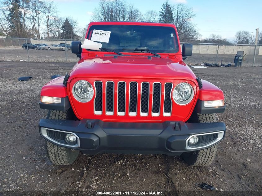 2019 Jeep Wrangler Unlimited Sahara 4X4 VIN: 1C4HJXEN4KW686850 Lot: 40822981