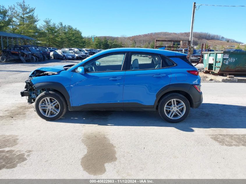 2022 Hyundai Kona Se VIN: KM8K2CAB5NU879205 Lot: 40822983