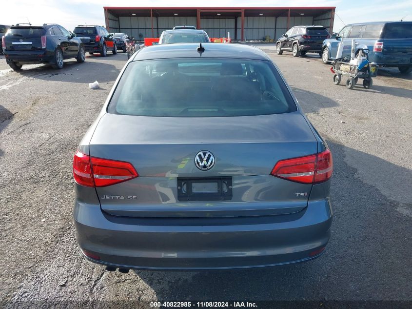 2015 Volkswagen Jetta 1.8T Se VIN: 3VWD07AJ3FM336505 Lot: 40822985