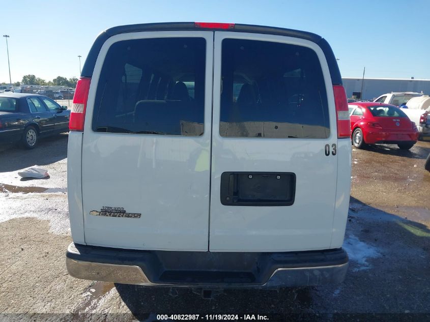 2017 Chevrolet Express 3500 Lt VIN: 1GAZGPFG7H1140772 Lot: 40822987